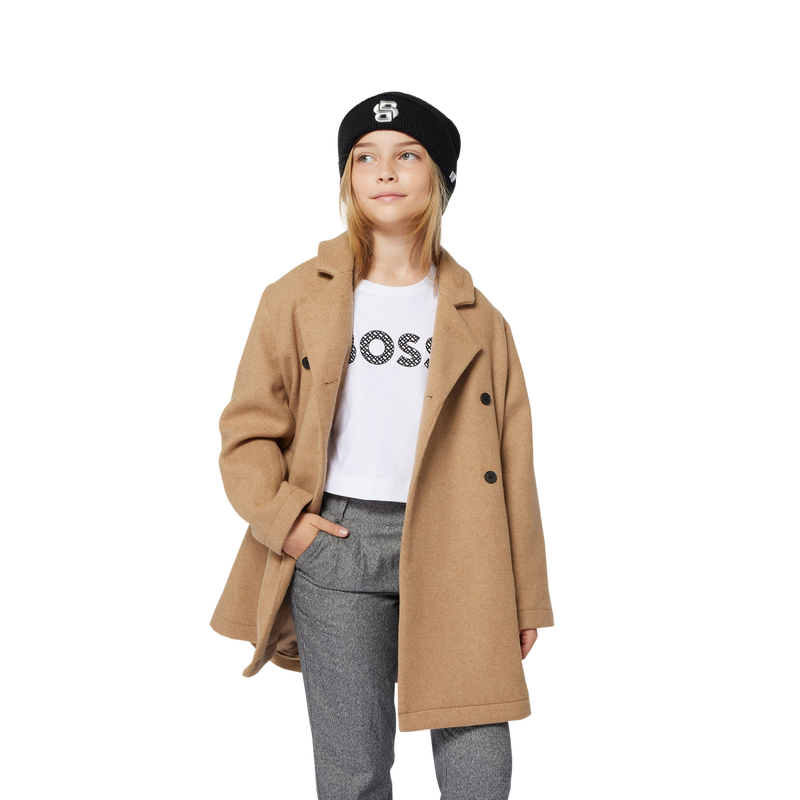 Faltenhose aus Baumwolle BOSS 
                        GIRL