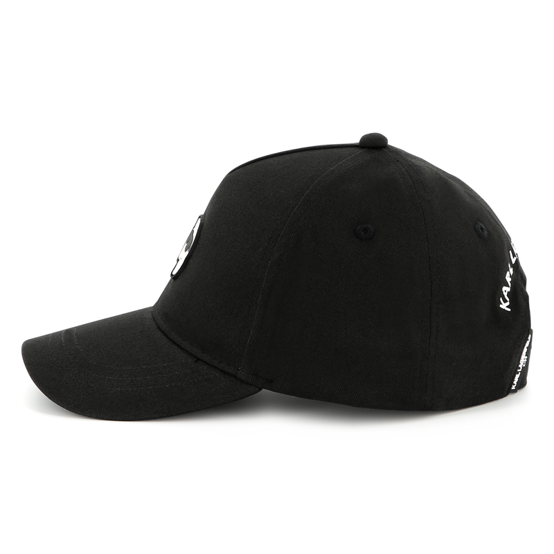 Verstellbares Baumwoll-Cap KARL LAGERFELD KIDS 
                        BOY