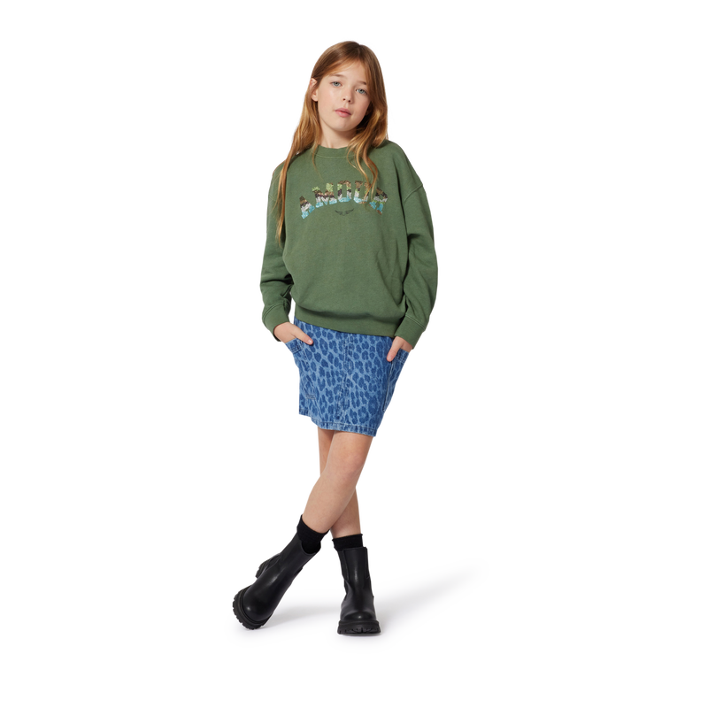 Meliertes Sweatshirt ZADIG & VOLTAIRE 
                        GIRL