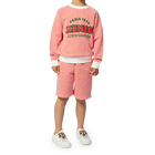 Gestreifte Baumwoll-Bermudas KENZO KIDS 
                    BOY