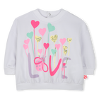 Sweatshirt mit Pailletten BILLIEBLUSH 
                    GIRL