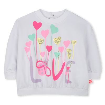 Sweatshirt mit Pailletten BILLIEBLUSH GIRL