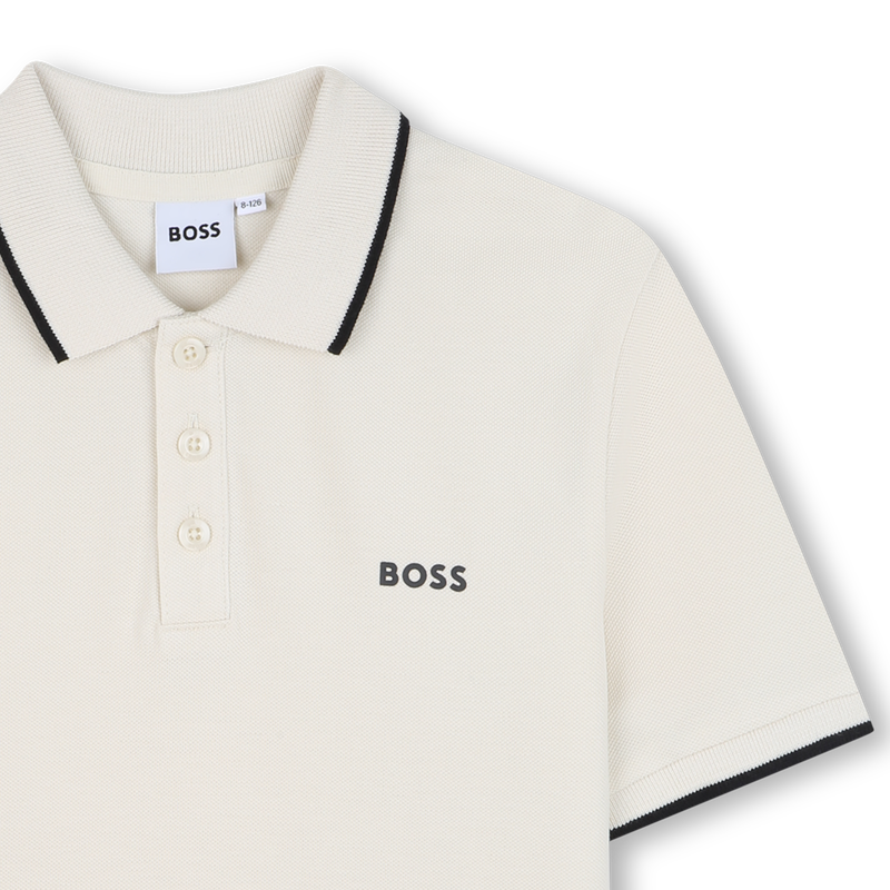 Poloshirt aus Pikee BOSS 
                        BOY