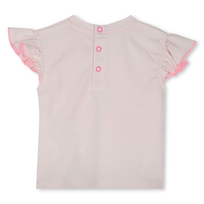T-Shirt mit Druckkn&ouml;pfen BILLIEBLUSH GIRL