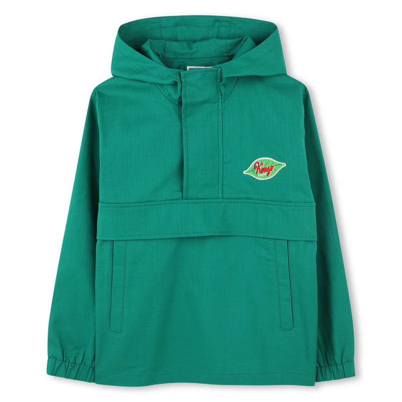 Kapuzen-Windjacke Baumwolle KENZO KIDS 
                        BOY