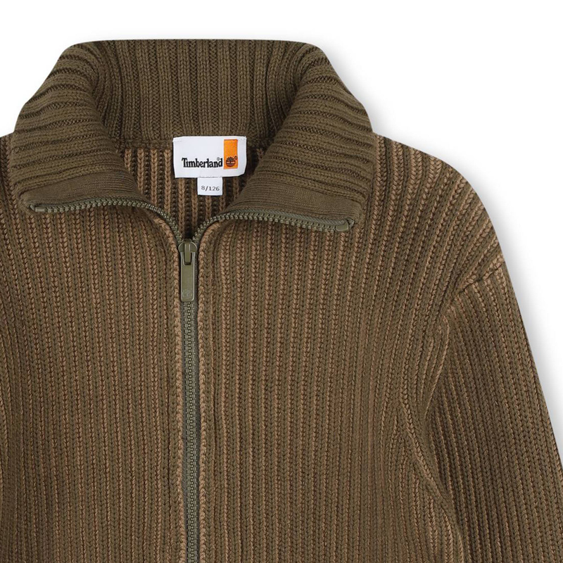 Strickcardigan mit Zip TIMBERLAND 
                        BOY