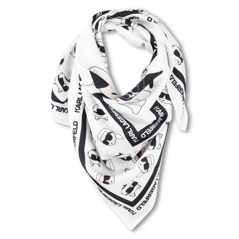 Bedrucktes Halstuch KARL LAGERFELD KIDS 
                        GIRL