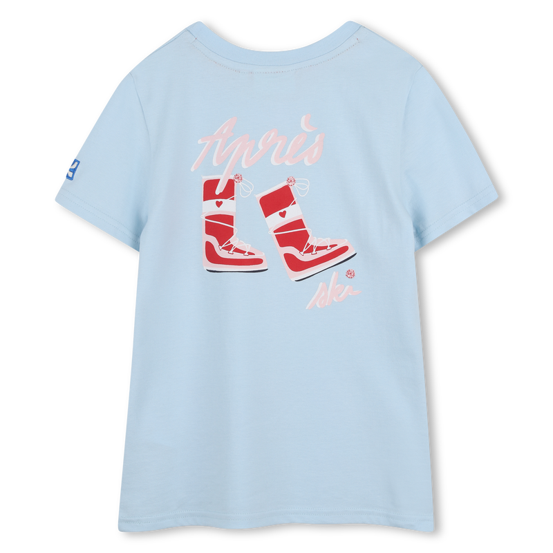 T-Shirt mit kurzen &Auml;rmeln KIDS AROUND 
                        GIRL