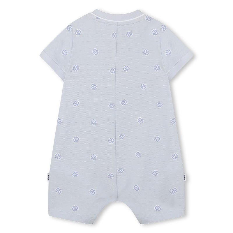 Kurzer, bedruckter Overall BOSS 
                        BOY