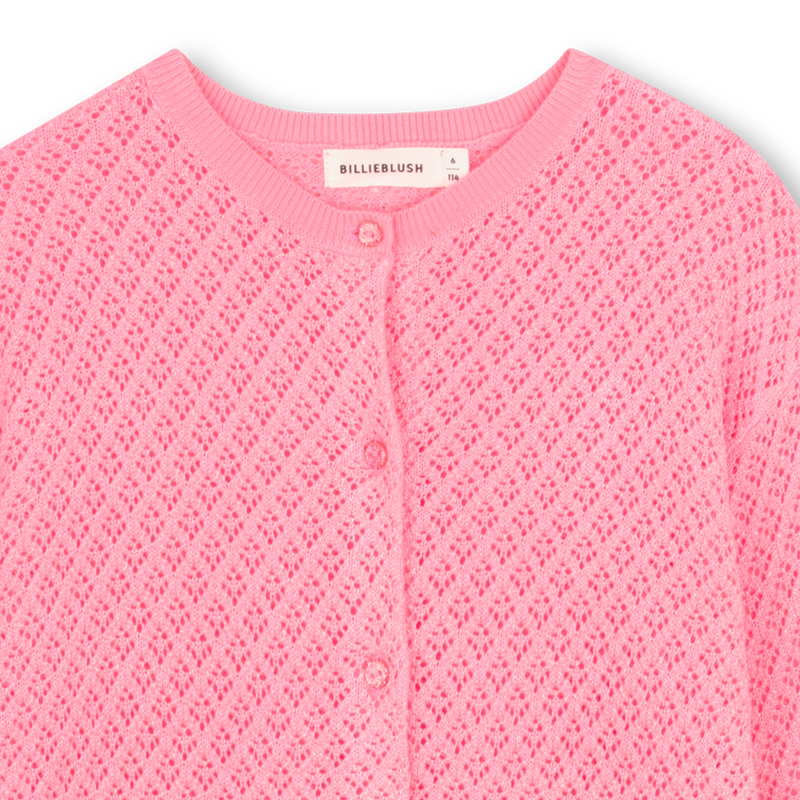 DURCHBROCHENE STRICKJACKE BILLIEBLUSH 
                        GIRL