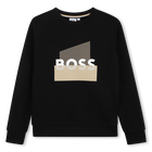 Fleece-sweatshirt BOSS 
                    BOY