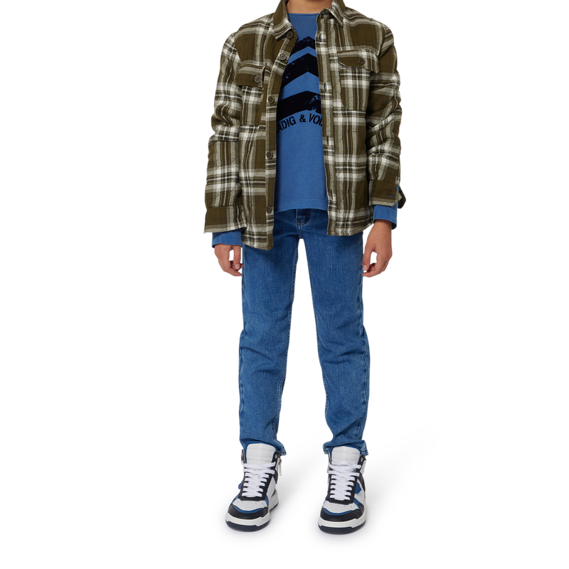 Verstellbare Straight Jeans ZADIG & VOLTAIRE 
                        BOY