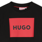 Kurzarm-T-Shirt aus Baumwolle HUGO 
                    BOY