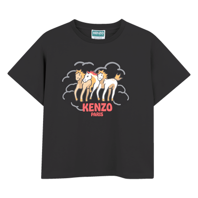 KURZ&Auml;RMELIGES T-SHIRT KENZO KIDS UNISEX