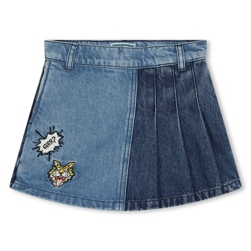 Bestickte Jeansshorts KENZO KIDS 
                        GIRL