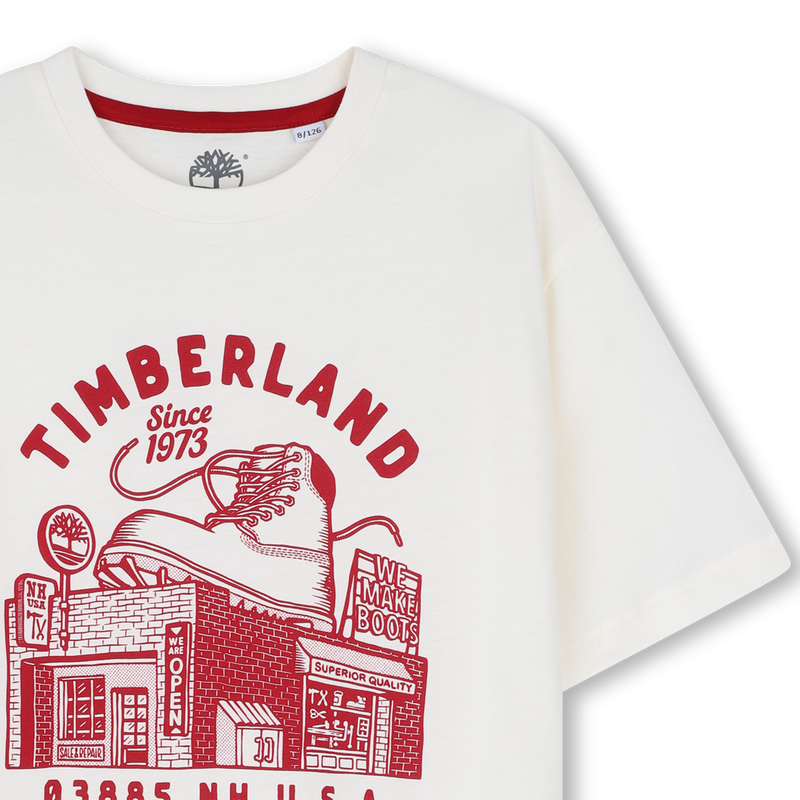 T-Shirt mit kurzen &Auml;rmeln TIMBERLAND 
                        BOY