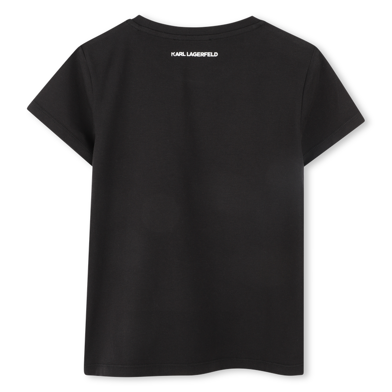 Kurzarmshirt KARL LAGERFELD KIDS 
                        GIRL