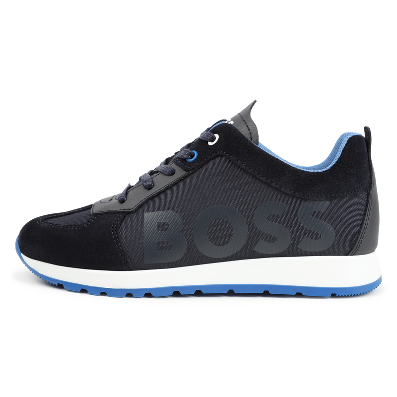 Leder-Sneakers zum Schnüren BOSS 
                        BOY