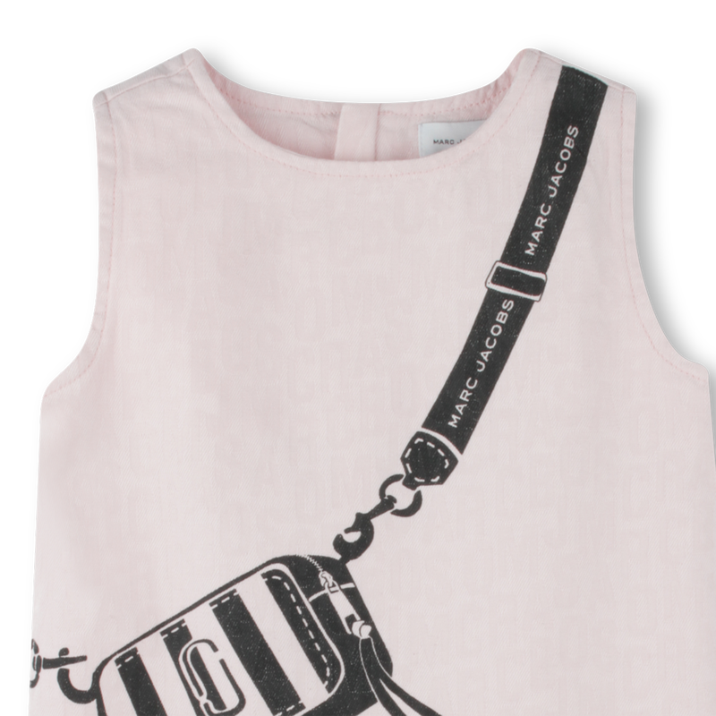 &Auml;rmelloses Baumwollkleid MARC JACOBS 
                        GIRL