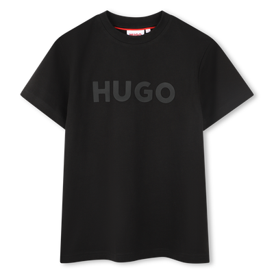 Kurzarm-T-Shirt aus Baumwolle HUGO BOY