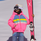 Mehrfarbige Kapuzensteppjacke BILLIEBLUSH 
                    GIRL