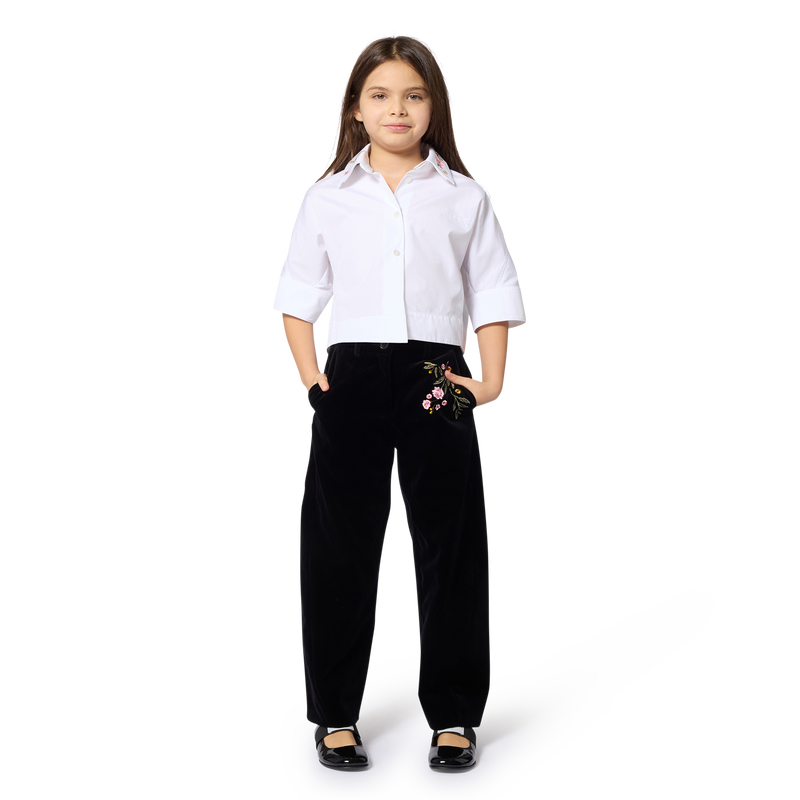 Hemd mit halben &Auml;rmeln GIVENCHY 
                        M&Auml;DCHEN