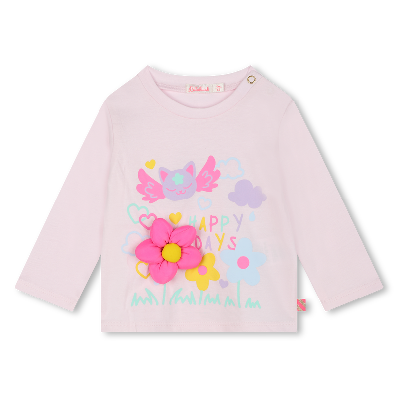 Langarm-Shirt aus Baumwolle BILLIEBLUSH 
                        GIRL