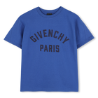 T-Shirt mit kurzen &Auml;rmeln, BLAUGRAU, hi-res