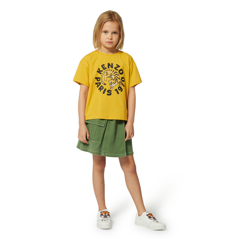 Hosenrock aus Baumwolle KENZO KIDS 
                        GIRL