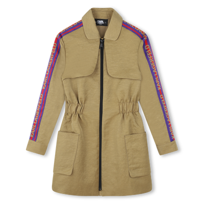 Kleid mit Streifen KARL LAGERFELD KIDS GIRL