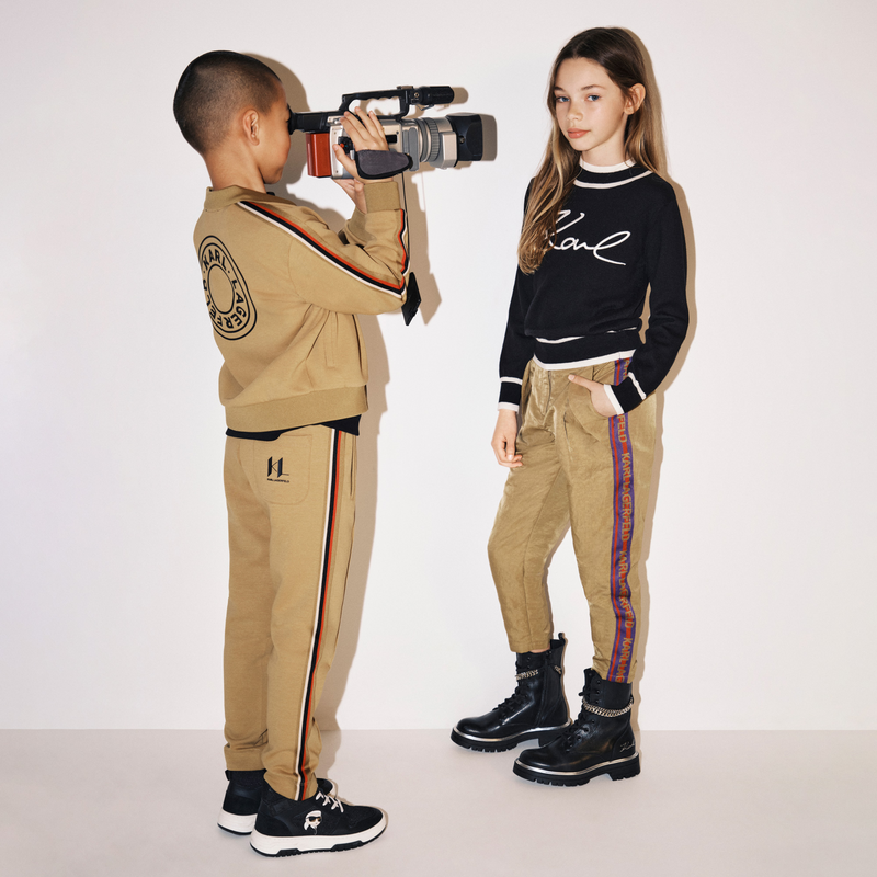 Jogginghose mit Streifen KARL LAGERFELD KIDS 
                        BOY