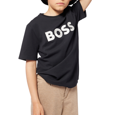 T-Shirt mit Stickerei BOSS BOY
