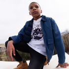Jacke mit &uuml;berf&auml;rbtem Design TIMBERLAND 
                    BOY