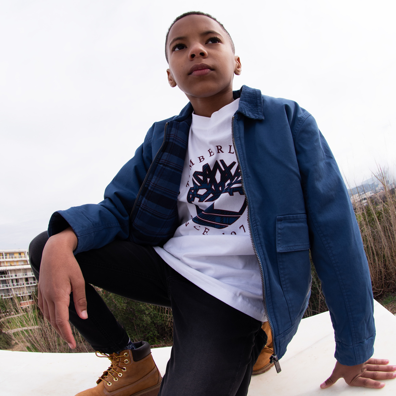 Jacke mit &uuml;berf&auml;rbtem Design TIMBERLAND 
                        BOY