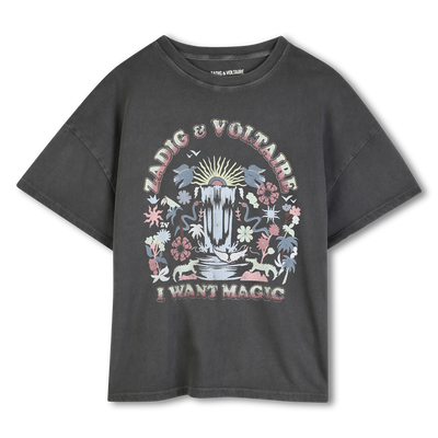 KURZ&Auml;RMELIGES T-SHIRT ZADIG & VOLTAIRE GIRL