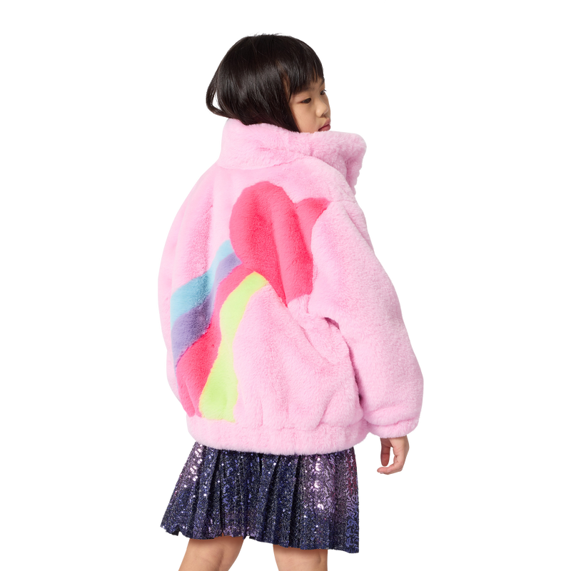 Flauschiger Fleece-Mantel BILLIEBLUSH 
                        M&Auml;DCHEN