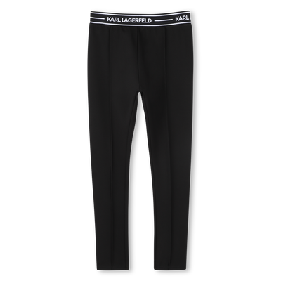 Leggings mit Muster KARL LAGERFELD KIDS GIRL