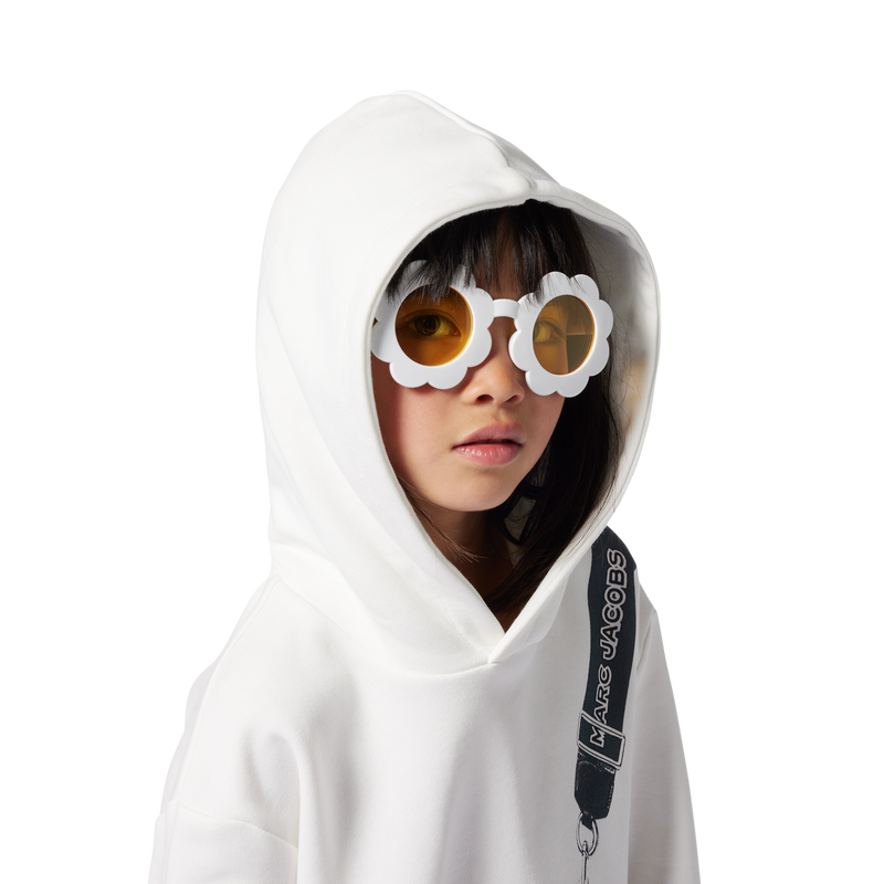 Molton-Kapuzensweatshirt MARC JACOBS 
                        GIRL