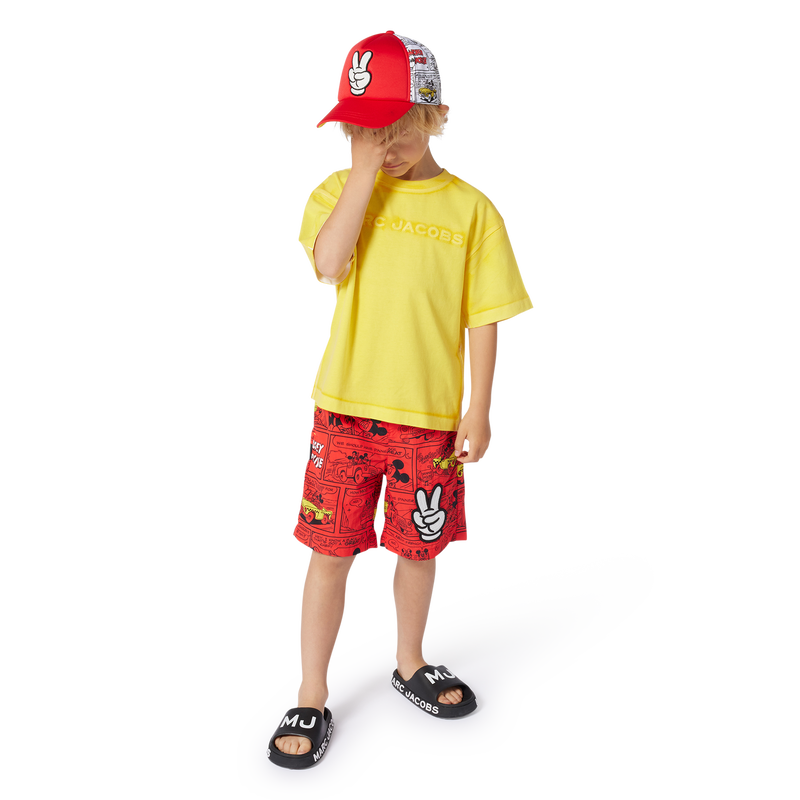 Baumwoll-T-Shirt mit Stickerei MARC JACOBS 
                        UNISEX