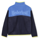 Zweifarbige Strickjacke aus Fleece TIMBERLAND 
                    BOY