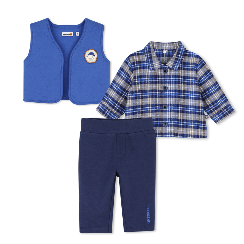 Cardigan-, Hemd- und Hosen-Set TIMBERLAND 
                        JUNGE