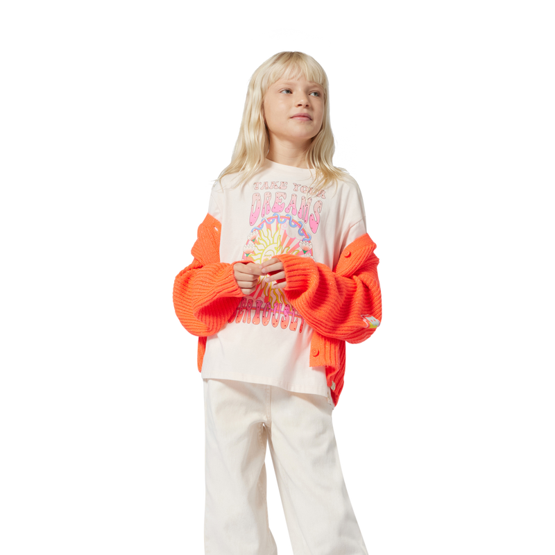 Hose aus Twill BILLIEBLUSH 
                        GIRL