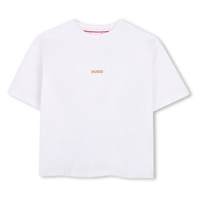 T-Shirt mit kurzen &Auml;rmeln HUGO BOY