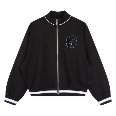 Cardigan mit Stickerei und Streifen BOSS GIRL