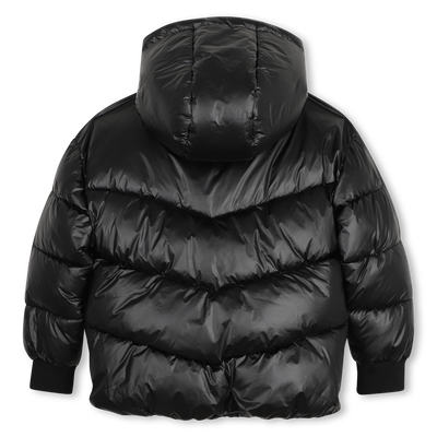 Steppjacke mit Kapuze KARL LAGERFELD KIDS M&Auml;DCHEN