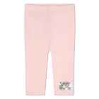 Baumwoll-Kleid und Leggings KENZO KIDS 
                    GIRL