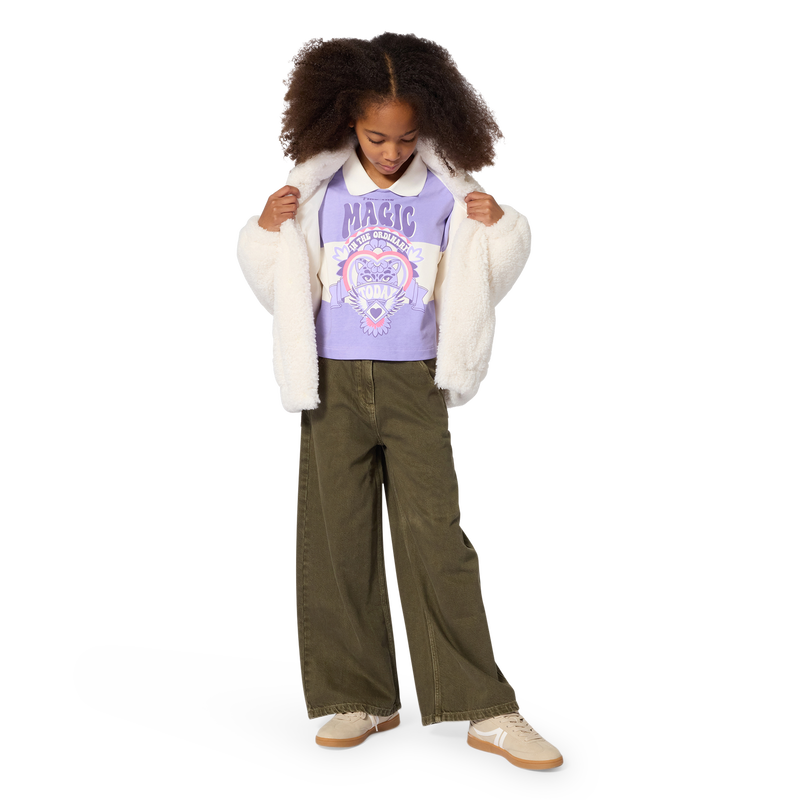 Flauschige Fleecejacke BILLIEBLUSH 
                        GIRL