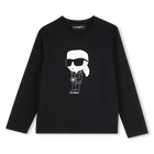 T-Shirt mit kurzen &Auml;rmeln KARL LAGERFELD KIDS 
                    BOY