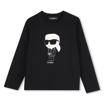 T-Shirt mit kurzen &Auml;rmeln KARL LAGERFELD KIDS BOY