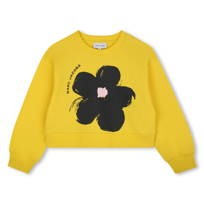 Sweatshirt aus Baumwollmolton MARC JACOBS GIRL
